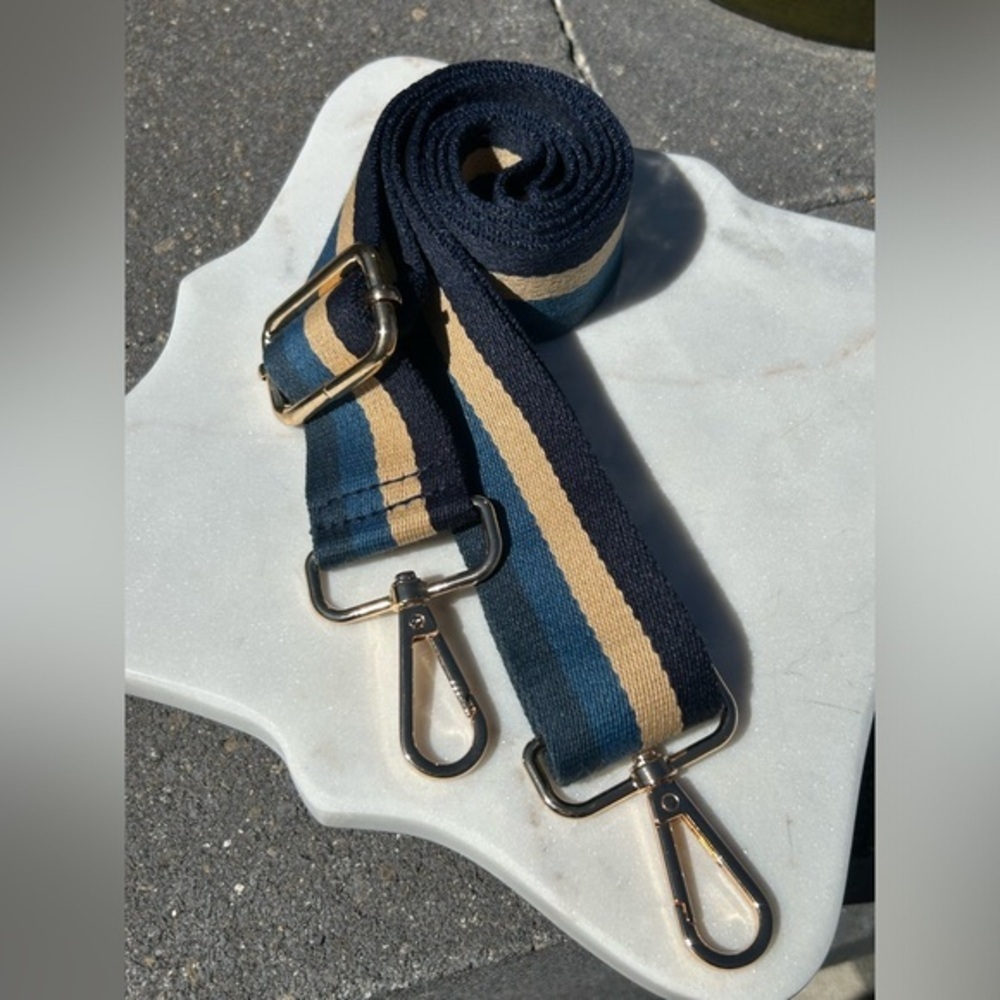 Fashion Strap for Purses or Crossbody Bags Striped - Picture 2 of 3